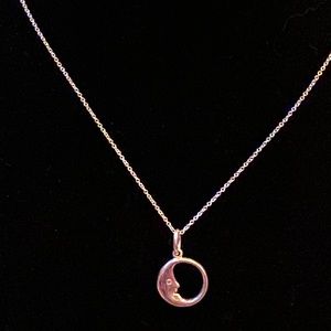 Tiffany & Co. Half Moon Necklace